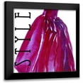 thumbnail image 1 of Della-Piana, Elissa 20x20 Black Modern Framed Museum Art Print Titled - Fashion Style, 1 of 5