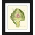 thumbnail image 1 of Della-Piana, Elissa 20x24 Black Ornate Wood Framed with Double Matting Museum Art Print Titled - Globe Artichoke, 1 of 4