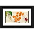thumbnail image 1 of Dellal, Remy 14x9 Black Ornate Wood Framed with Double Matting Museum Art Print Titled - Panneau Botanique II, 1 of 4