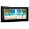 thumbnail image 1 of Dellal, Remy 18x11 Black Modern Framed Museum Art Print Titled - Horizon tropical, 1 of 5