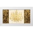 thumbnail image 1 of Dellal, Remy 24x14 White Modern Wood Framed Museum Art Print Titled - Chandelier Royale, 1 of 4