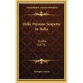 thumbnail image 1 of Delle Persone Sospette In Italia : Studio (1874) (Hardcover), 1 of 1