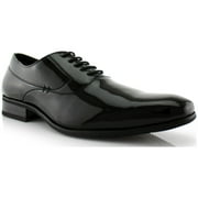 Delli Aldo  Frank M19121PL Men's Dress Shoes for Work or Everyday Wear Black 9.5