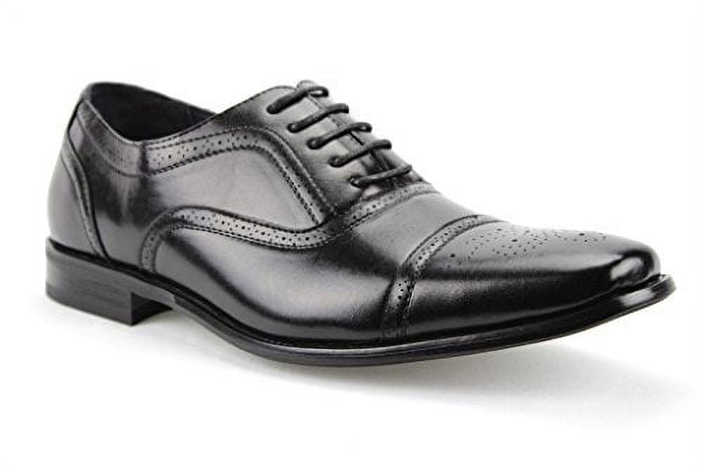 Delli Aldo Men's Black Classic Wingtip Dress Oxfords UK Ubuy