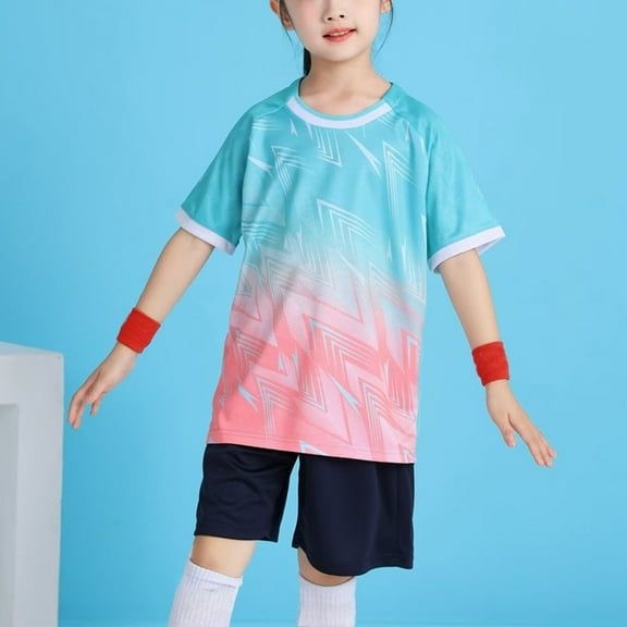 Delliss 1-13 Years Toddler Boys Fashion Print Top Sweat Absorbing Shorts Outfit