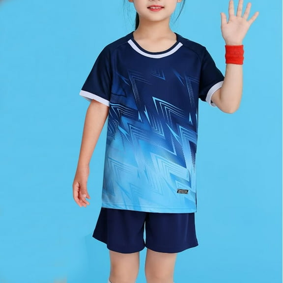 Delliss 1-13 Years Toddler Boys Fashion Print Top Sweat Absorbing Shorts Outfit