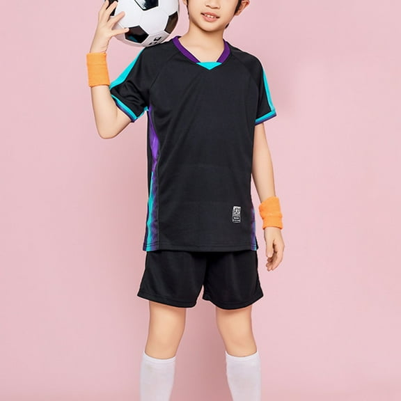 Delliss 4-13 Years Boys Basketball Trendy Print Short Sleeve Top Sweat Absorbing Shorts Outfit