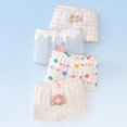 thumbnail image 1 of Delliss 4pcs Little Girls Underwear Soft Comfort Cotton Bikini Panties 1.5-16 Years Toddler Undies Kids Brief, 1 of 3