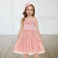 thumbnail image 1 of Delliss Baby Girls Tutu Dress Sleeveless Strap Tulle Sparkle Dresses Princess Sundress, 1 of 4