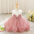 thumbnail image 1 of Delliss Baby Girls Tutu Tulle Dress Sleeveless Princess Party Sundress 6M-3Y Toddler Fashion Casual Dresses, 1 of 9