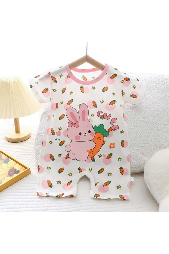 Baby Neutral T Shirt Romper Shorts Jumpsuit Summer Outfit Trendy Clothes Cute Clothing