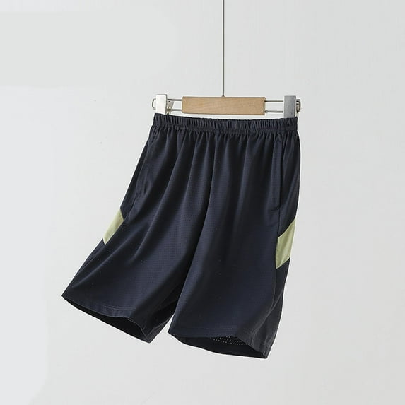 Delliss Baby Toddler Boys' Athletic Basketball Shorts Summer Breathable Dry-Fit Active Shorts 3-15Y