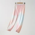 thumbnail image 1 of Delliss Girl Sweatpants Tie Dye Active Jogger Pants Loose Trouser Cotton Activewear 5-16 Years Multicoloured, 1 of 3