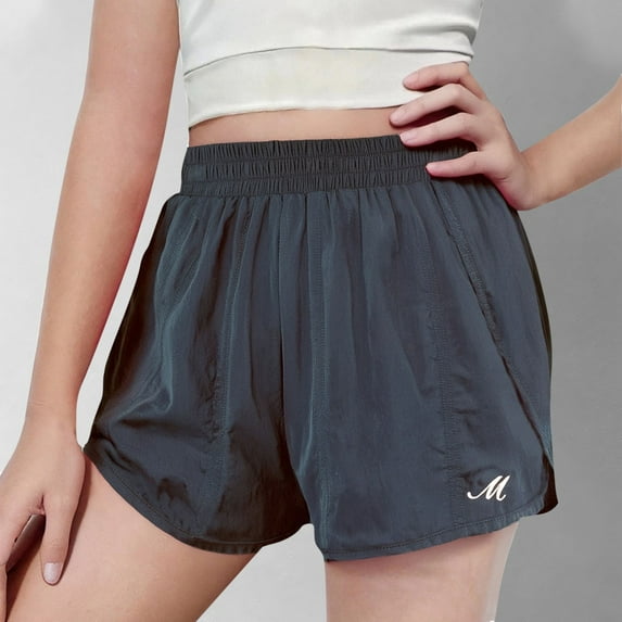 Delliss Girl's Ice Silk Quick Dry Thin Shorts Summer Sports Outdoor Shorts 6-16 Years