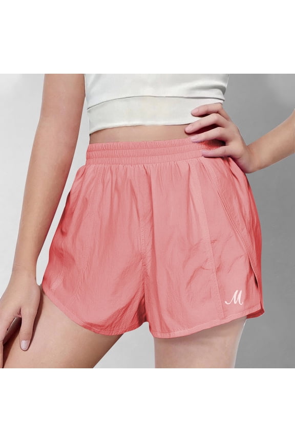 Girl's Ice Silk Quick Dry Thin Shorts Summer Sports Outdoor Shorts 6-16 Years