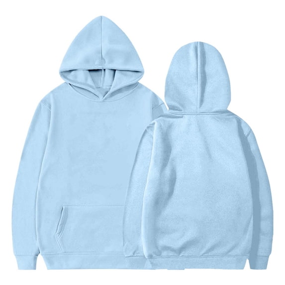 Delliss Girls Soft Brushed Warm Pullover Kids Winter Hoodie Sweatshirt Long Sleeve Loose Outwear Coat with Pockets 2-13Years
