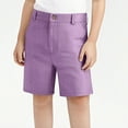 thumbnail image 1 of Delliss Girls' Summer Solid Color Wrinkle Resistant Versatile Suit Shorts 3-16 Years, 1 of 7