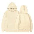 thumbnail image 1 of Delliss Girls' Winter Solid Color Casual Pullover Long Sleeve Hooded Sweatshirt 2-13 Years, 1 of 5