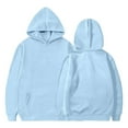 thumbnail image 1 of Delliss Girls' Winter Solid Color Casual Pullover Long Sleeve Hooded Sweatshirt 2-13 Years, 1 of 5