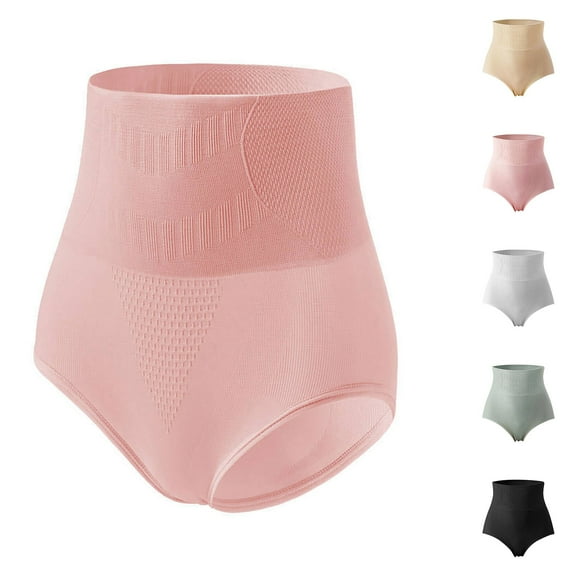 Delliss High Waisted Shapewear for Women Tummy Control Panties Slimming Body Shaper Compression Underwear Stomach Girdle