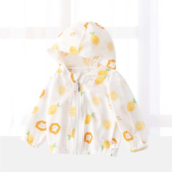 Delliss Kids Active Zipper Sun Protection Jacket Girls Hooded Fashion Shirt Fishing Running Outdoor