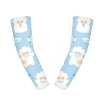 Delliss Kids Anti-Slip Fashion Print Arm Sleeves Baseball Ice Silk Covers