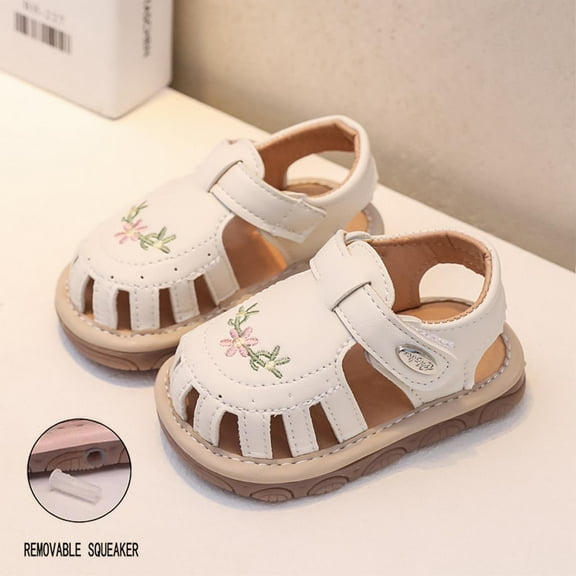 Delliss Kids Girls Sports Sandals Summer Kids Outdoor Athletic Water Shoes Sandals Pool Hiking Beach Casual Beach Sandals Quick Drying Slip Resistant