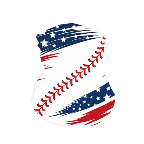 Delliss Kids Summer Independence Day Mask for Boys Girls Sun Protection Face Cover Mask Breathable Neck for Outdoor