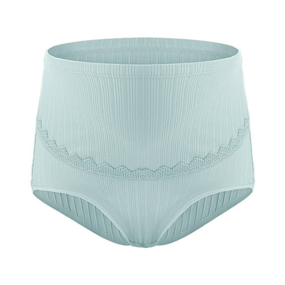 Delliss Maternity Underwear Plus Size Pregnancy Panties High Waist Postpartum Support Briefs M-5XL