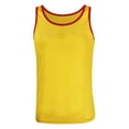 thumbnail image 1 of Delliss Men's Sleeveless Casual Sports Tee Color Block Sweat Classic Vest, 1 of 5