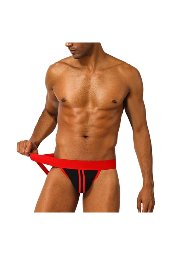 Men's Solid Color Comfy Basic Stretch Underpant