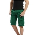 thumbnail image 1 of Delliss Men's Sports Trendy Cargo Shorts Casual Workwear Shorts With Pocket, 1 of 8