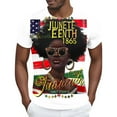 thumbnail image 1 of Delliss Mens African T Shirt Fashion Print Crew Neck Slim Fit Shirts Tops, 1 of 4