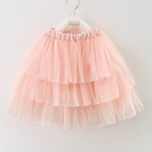 Delliss Skirt for Baby Girl Toddler 3 Layered Tulle Skirts 2-8T