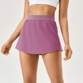thumbnail image 1 of Delliss Skirts With Shorts For Woman Skirts With Shorts Underneath Hot Pink XL, 1 of 3