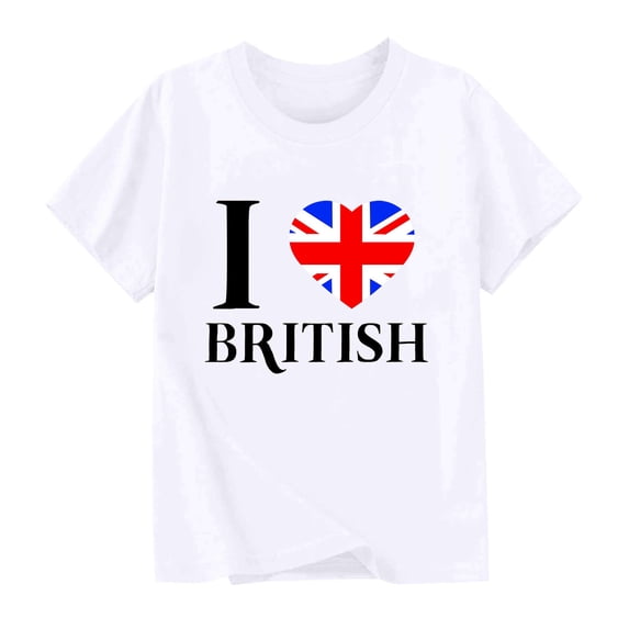 Delliss Toddler Baby Girls Cute Shirts Casual Short Sleeve Tops Loose Blouses 2-14 Years