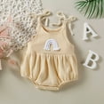 thumbnail image 1 of Delliss Toddler Girl Clothes Baby Summer Cute Halter Romper 0 to 2 Years Old, 1 of 8