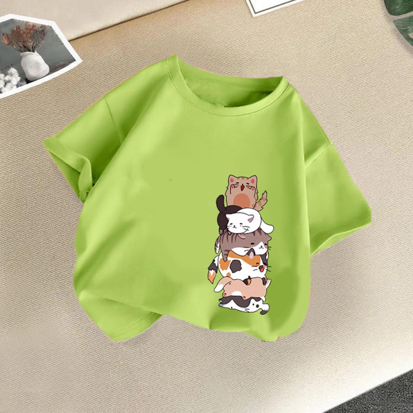 Y2K Baby Tee Crop Top - Bow Print Ribbed Tight Fitted Shirt For Women