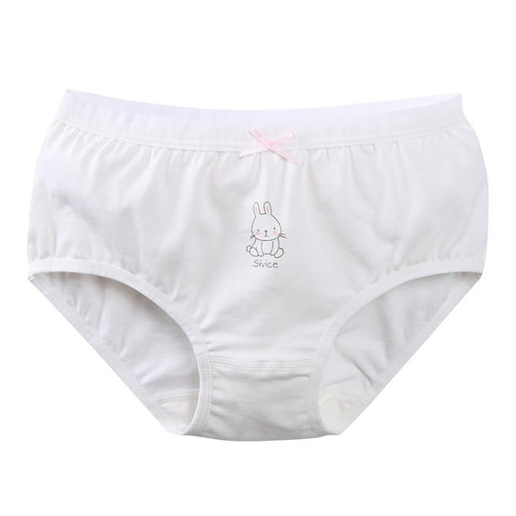 Delliss Toddler Girls' Cute pattern Underwear - Kids Brief Cotton Panties for Toddlers