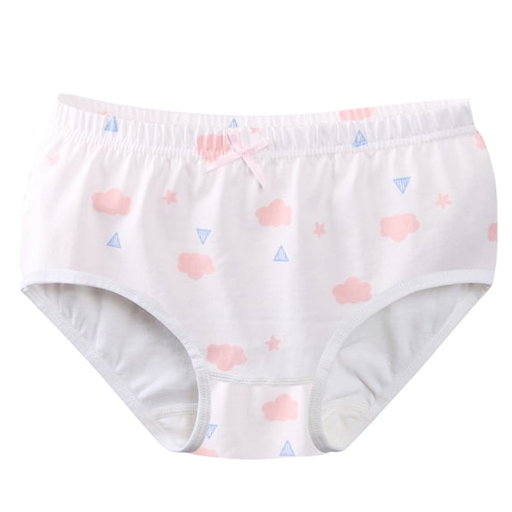 Delliss Toddlers Little Girls Cotton Briefs Panties Pack animal Print Underwear Kids Briefs