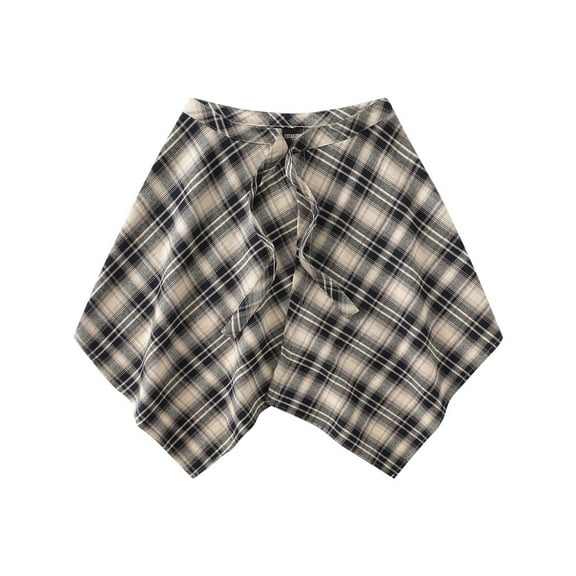 Delliss Trendy Short Skirts for Women Fake Hemline Detachable Skirt Cotton Women's Skirts