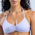 thumbnail image 1 of Delliss V Neck Padded Bralette Bra Wireless Tank Top Sports Halter Bra, 1 of 4