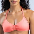 thumbnail image 1 of Delliss V Neck Padded Bralette Bra Wireless Tank Top Sports Halter Bra, 1 of 4