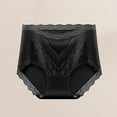 thumbnail image 1 of Delliss Women's Breathe Underwear, High-Rise Briefs, Breathable Cotton Lace Panties, 1 of 3
