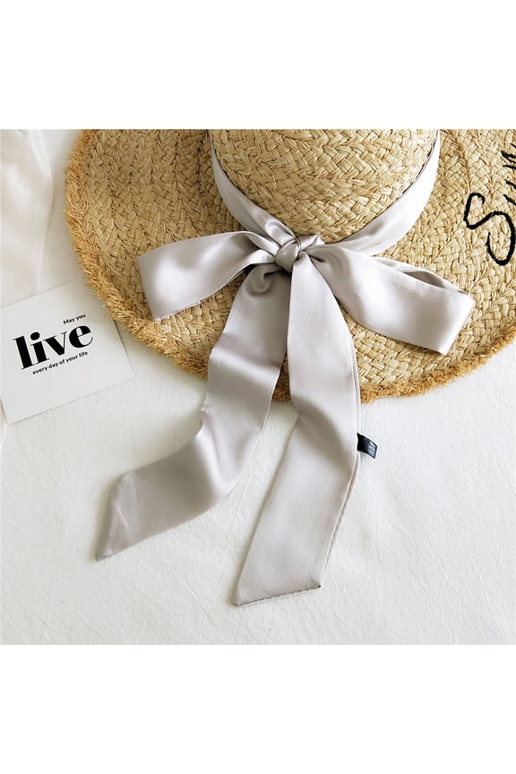 Women's Fashion Gifts Hair Head Band Neck Narrow Scarf Creative Design Tie Bag