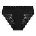 thumbnail image 1 of Delliss Women's Lace Bikini Brief Underwear Invisible Seamless Half Back Coverage Panties, 1 of 2