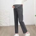 thumbnail image 1 of Delliss Womens' Maternity Bootcut Fashion Jeans Stretchy Jeggings Pregnancy Denim Straight Pants With Pockets, 1 of 4