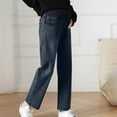 thumbnail image 1 of Delliss Womens' Maternity Casual Fashion Jeans Stretchy Jeggings Pregnancy Denim Straight Pants, 1 of 4