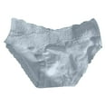 thumbnail image 1 of Delliss Womens New Style Underwear Lace Panties High Waisted Front Criss Cross Ladies Brief, 1 of 2
