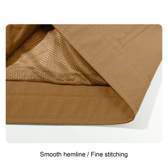 Delliss Workwear Sleeveless Full Zipper Top Men's Outdoor Photographer Fishing Top Lapel Jacket With Zipper Pocket